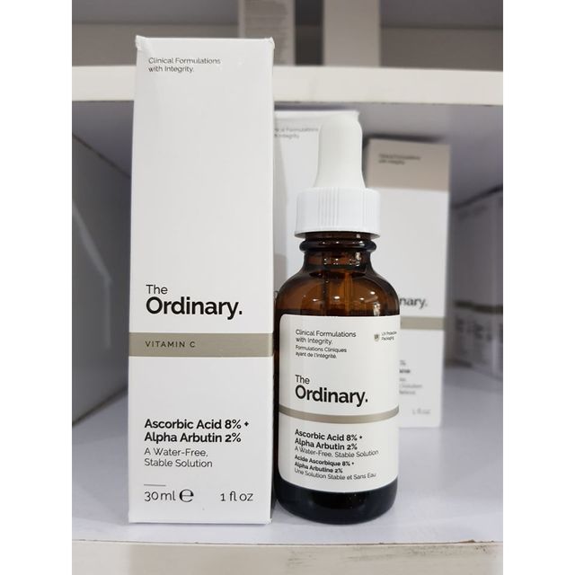 Tinh Chất- Serum S&aacute;ng Da The Ordinary Ascorbic Acid 8% + Alpha Arbutin 2% 30ml