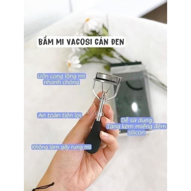 Bấm Mi L&ograve; Xo C&aacute;n Đen Mini