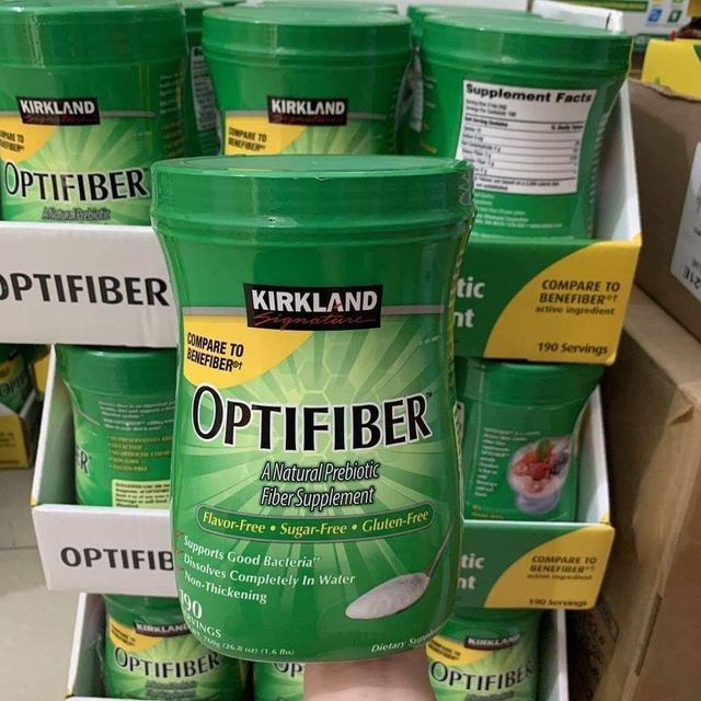 Bột H&ograve;a Tan Bổ Sung Chất Xơ Kirkland Signature Optifiber Natural Fiber