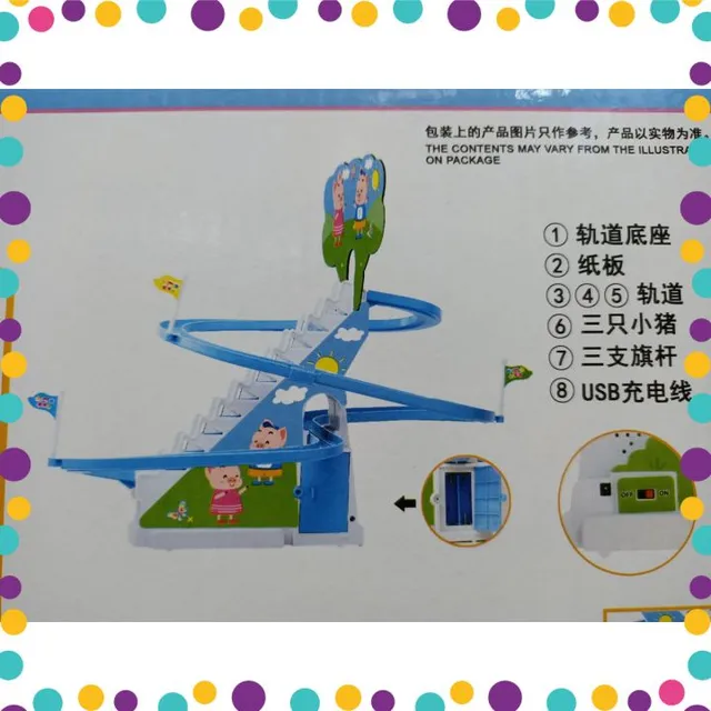 Đồ chơi heo nhảy bậc thang
