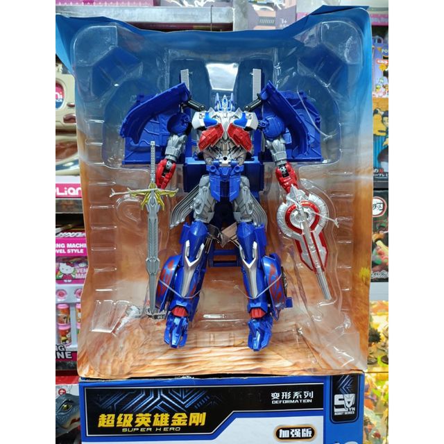 Lắp gh&eacute;p robot biến h&igrave;nh th&agrave;nh xe &ocirc; t&ocirc; 666-135
