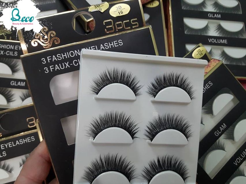 L&ocirc;ng Mi Giả Faux 3 cặp