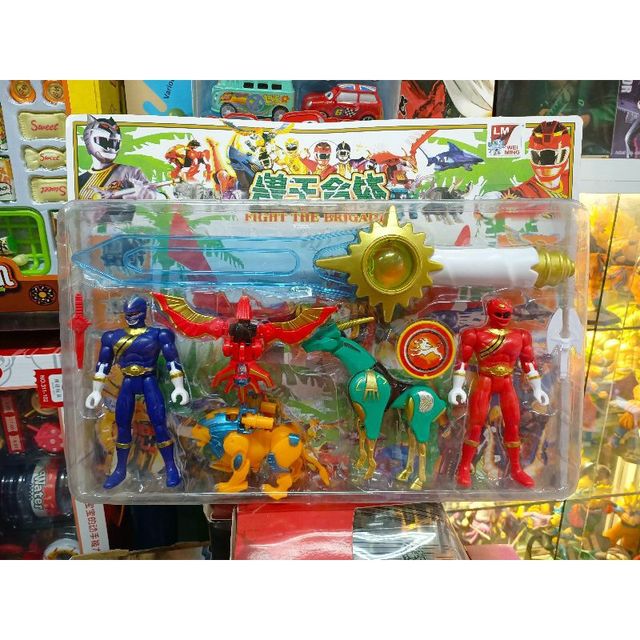 Bộ đồ chơi m&ocirc; h&igrave;nh Si&ecirc;u Nh&acirc;n Gao th&uacute; FIGHT THE BRIGADE 28162