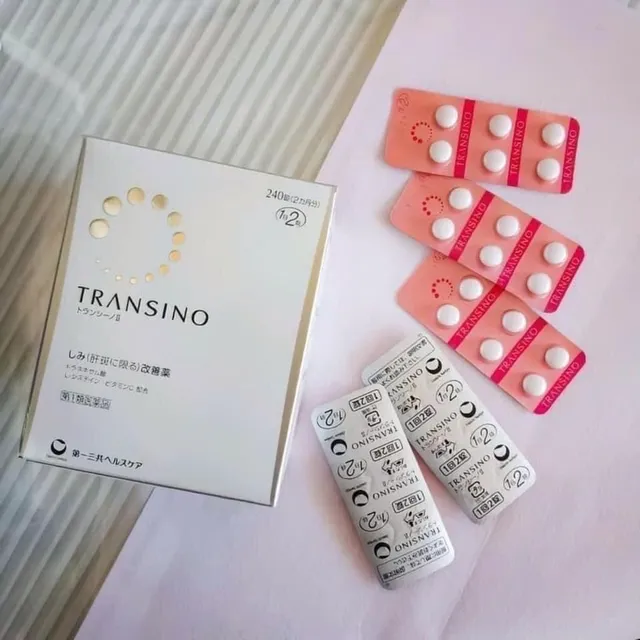 Vi&ecirc;n uống Transino Whitening 240 vi&ecirc;n
