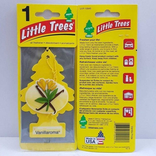C&acirc;y Th&ocirc;ng Thơm Little Trees Mỹ - M&ugrave;i Vani