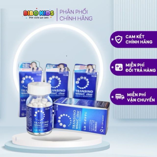 Vi&ecirc;n uống Transino White C Clear
