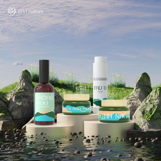 Nước c&acirc;n bằng th&ocirc;ng hoa DVi nature