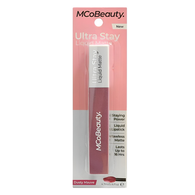 Son kem l&igrave; MCoBeauty Ultra Stay Liquid Matte Liquid Lipstick m&agrave;u Dusty Mauve