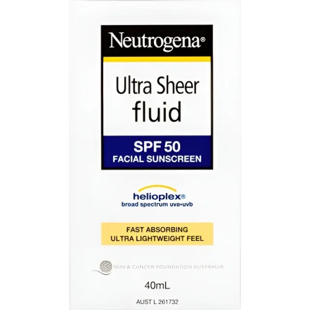 Kem chống nắng Neutrogena Ultra Sheer Fluid Sunscreen SPF50