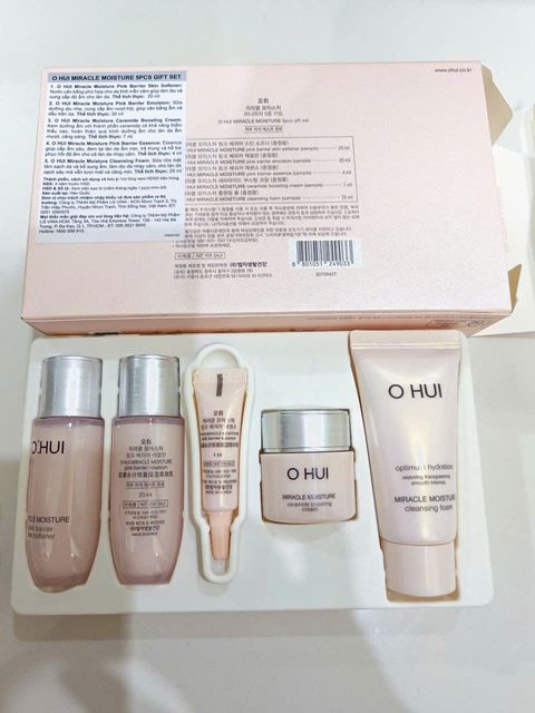 Sản phẩm cấp ẩm từ OHUI