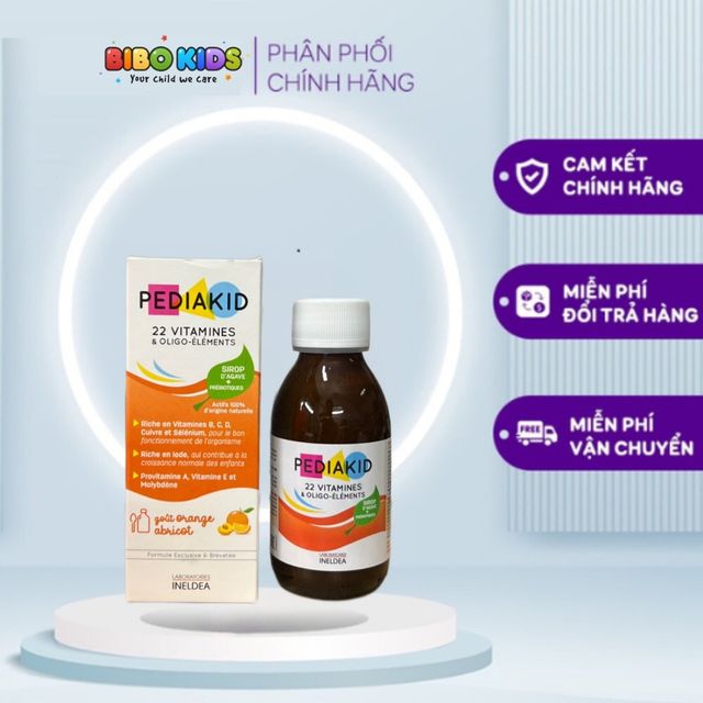 Pediakid 22 Vitamine cho Trẻ Từ 6 Th&aacute;ng Tuổi