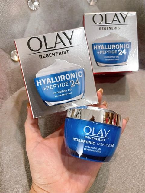 Kem Dưỡng Ẩm Chống L&atilde;o Ho&aacute; Olay Hyaluronic Peptide 24