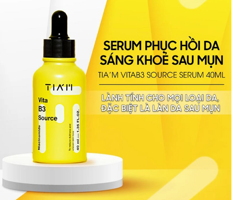 Serum Dưỡng Trắng Phục Hồi Tia'm B3 Source
