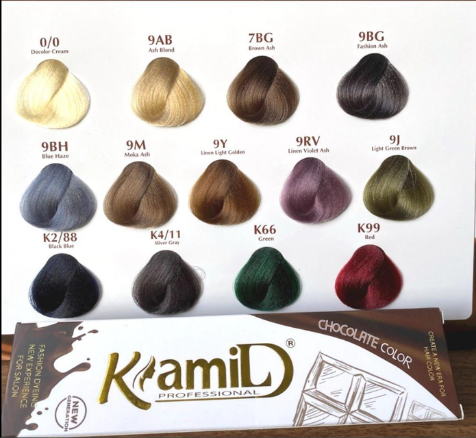 Sản Phẩm Nhuộm T&oacute;c Kami