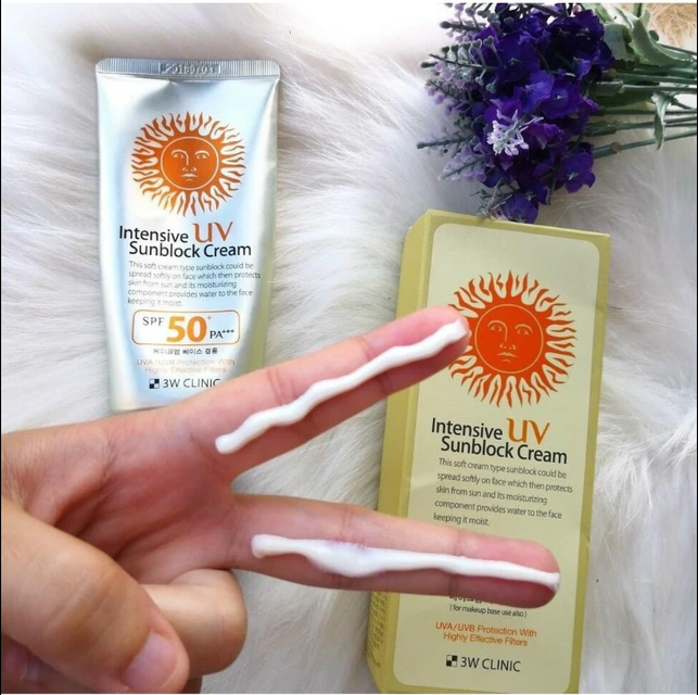 3W Clinic Intensive Uv Sun Block Cream