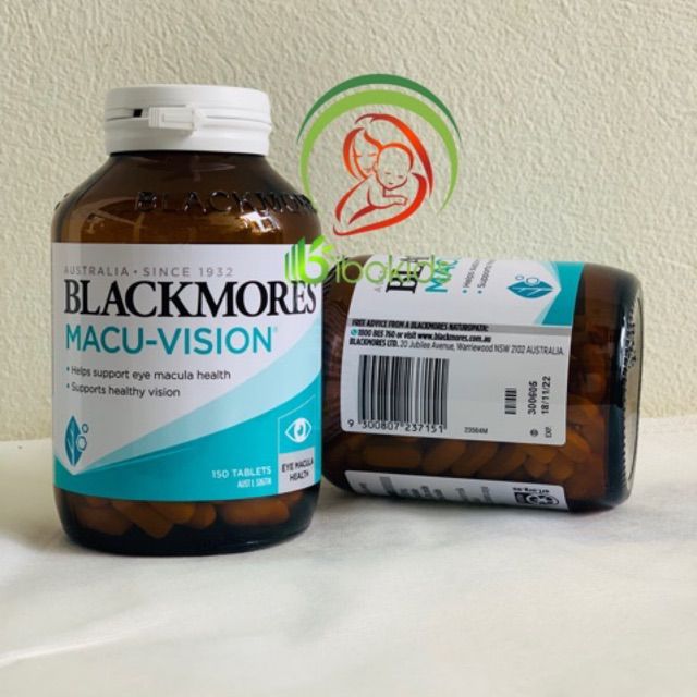 Vi&ecirc;n Uống bổ mắt Blackmores Macu-Vision 150 vi&ecirc;n