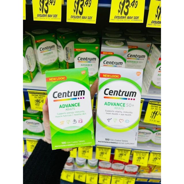 Vi&ecirc;n uống vitamin tổng hợp Centrum for Adults