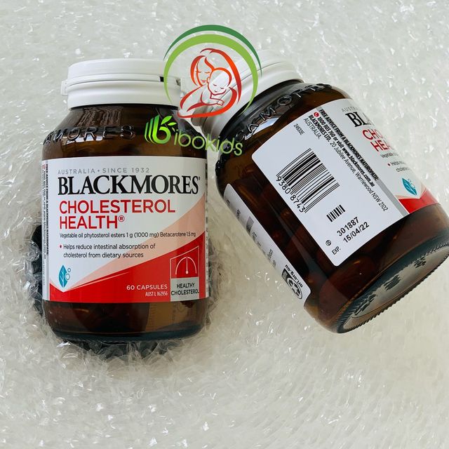 Vi&ecirc;n Hỗ Trợ Giảm Mỡ M&aacute;u Blackmores Health Của &Uacute;c