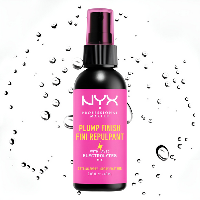 Xịt giữ nền kiềm dầu NYX Plump Finish Setting Spray 30ml