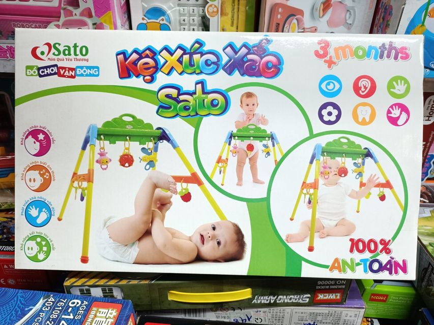 Kệ X&uacute;c Xắc Sato 034 cho b&eacute;