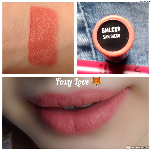 Son kem l&igrave; NYX Professional Makeup Soft Matte Lip Cream
