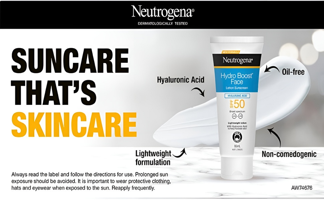 Kem Chống Nắng Neutrogena Hydro Boost Water Gel Lotion SPF50 85ml
