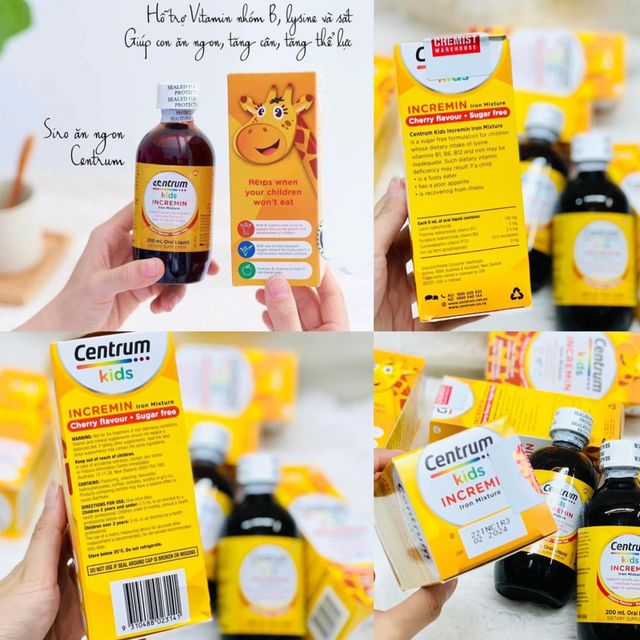 Siro Centrum Kids Incremin Iron Mixture