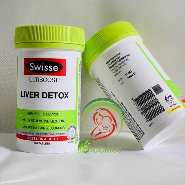 Thải Độc Gan Swisse Liver Detox &Uacute;c