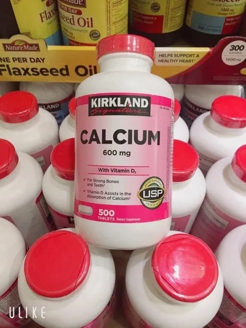 Vi&ecirc;n uống bổ sung Canxi Kirkland