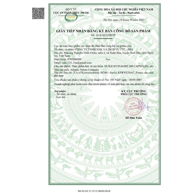 Vi&ecirc;n uống Hoa anh thảo Ph&aacute;p NAT & FORM 239798