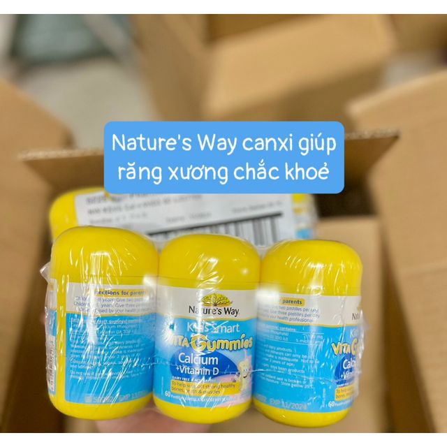 Kẹo Nature's Way bổ sung vitamin D cho b&eacute;
