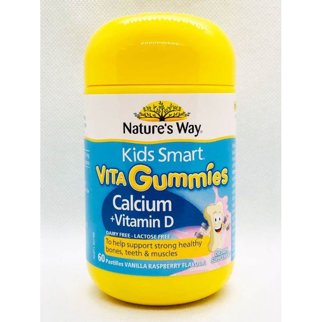 Kẹo Nature's Way hộp 60 vi&ecirc;n với h&igrave;nh dạng dễ thương