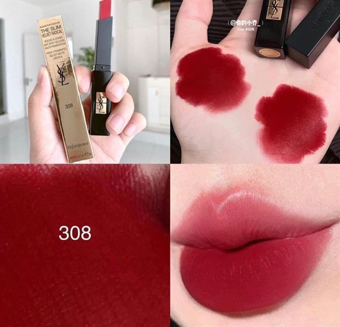Son Ysl Slim 308 Velvet Radical Lipstick