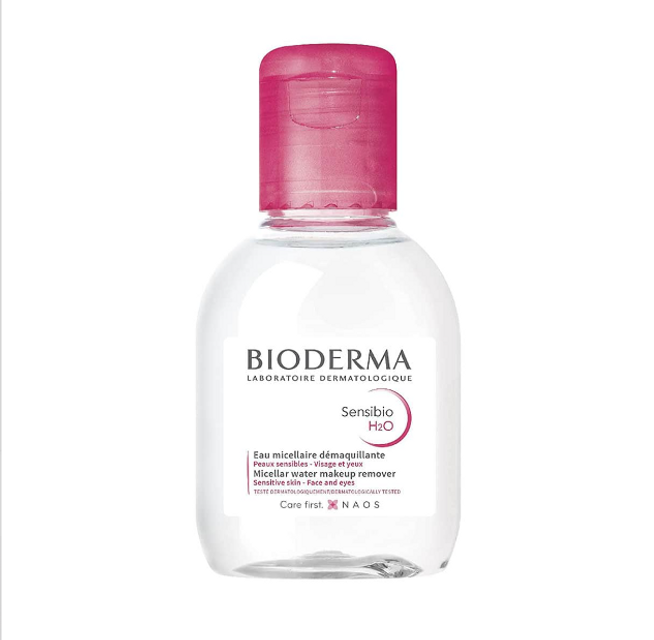 Nước Tẩy Trang Bioderma Crealine H2O 100ml (Hồng)
