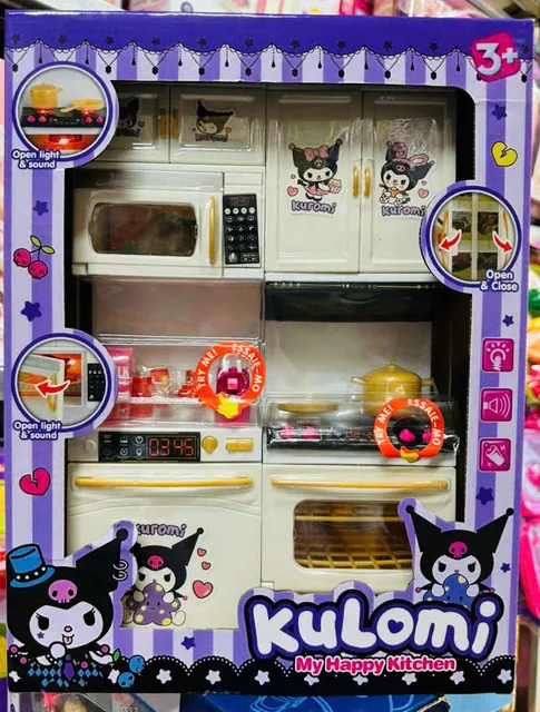 Bộ nh&agrave; bếp Kuromi sinh động