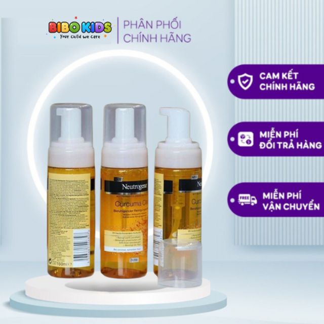Sữa rửa mặt nghệ Neutrogena Curcuma 150ml