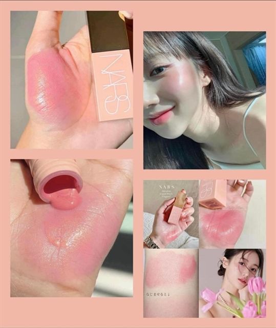 M&aacute; hồng kem Nars tone orgasm