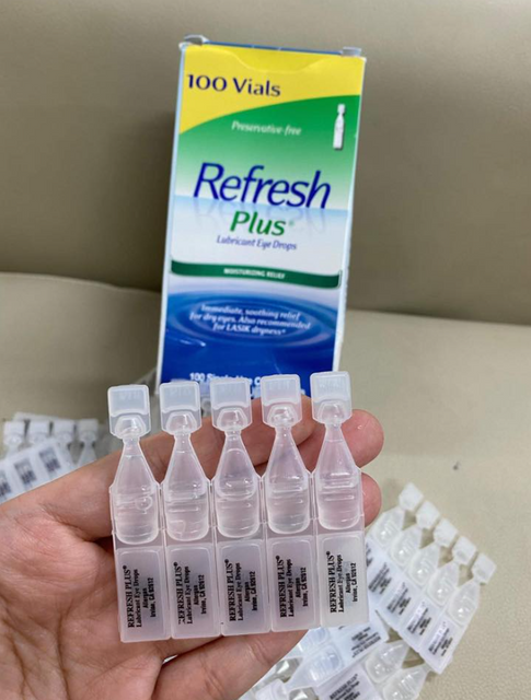 Dung Dịch Nhỏ Mắt Refresh Plus 100 Ống