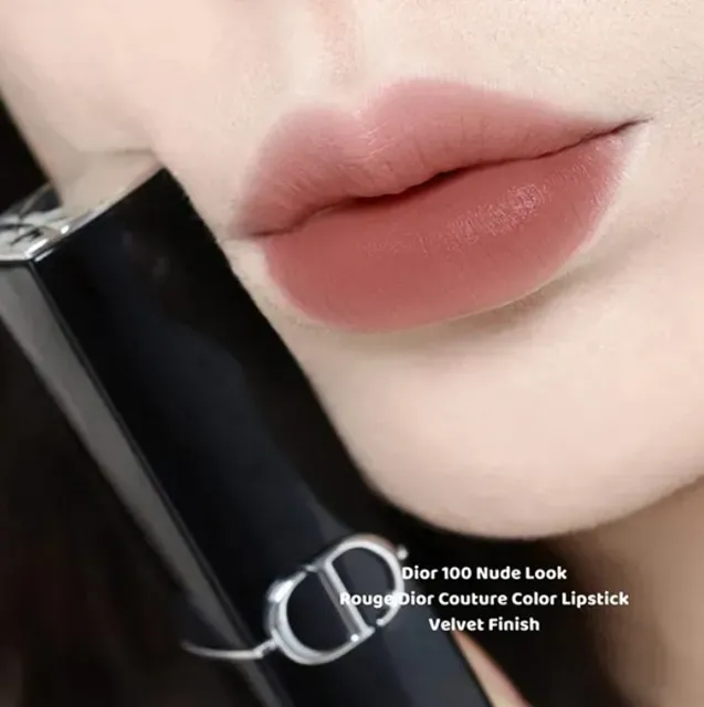 Son Dior 100 velvet nude look