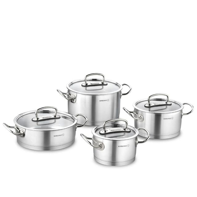 Bộ 4 Nồi Inox Korkmaz Proline
