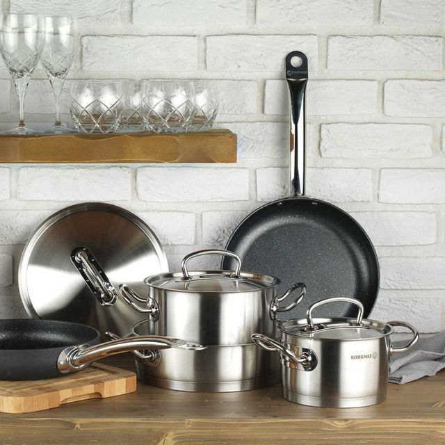 Bộ nồi inox Korkmaz Proline