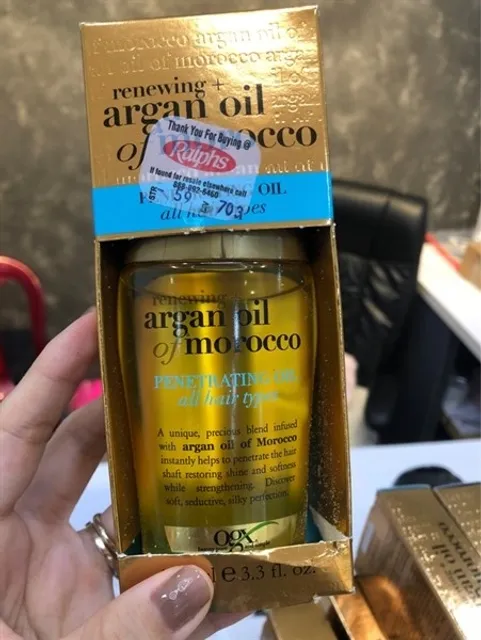 Tinh Dầu Dưỡng T&oacute;c Renewing + Argan Oil Of Morocco 100ml