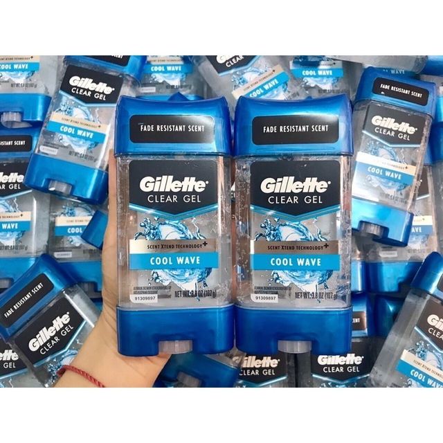 Lăn Khử M&ugrave;i Gillette Clear Gel 107g Mỹ
