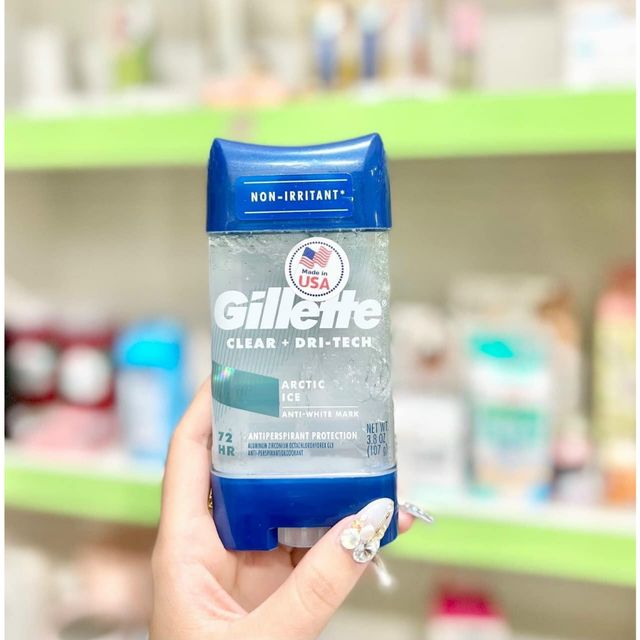 Lăn Khử M&ugrave;i Gillette Clear Gel 107g Mỹ