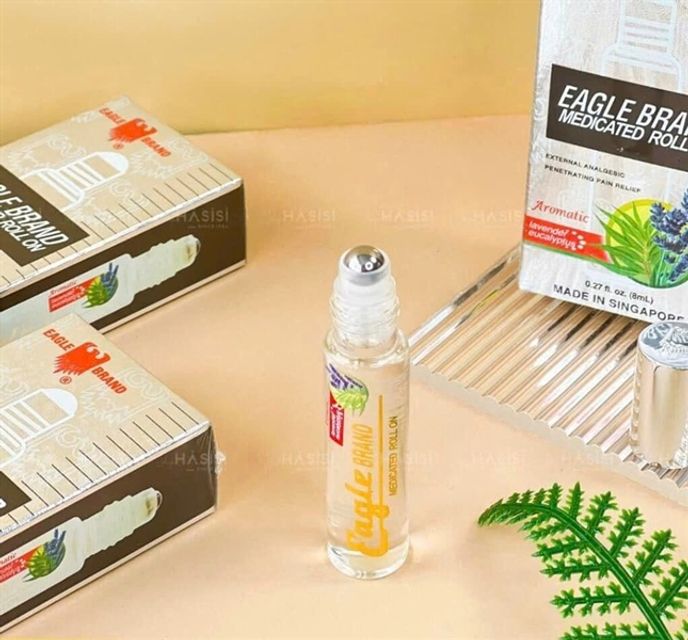 Dầu lăn Trắng Mỹ Eagle Brand Medicated Oil 8ml