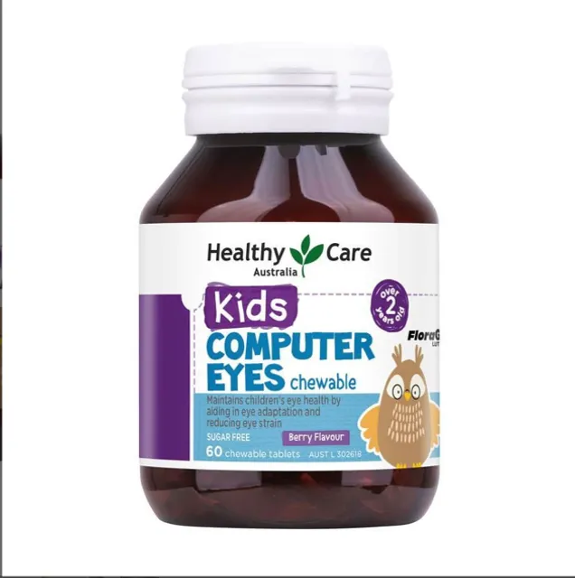 Vi&ecirc;n Bổ Mắt Cho B&eacute; Healthy Care Kid Computer Eyes 60 Vi&ecirc;n