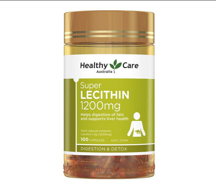 Mầm Đậu N&agrave;nh Healthycare Super Lecithin 1200Mg