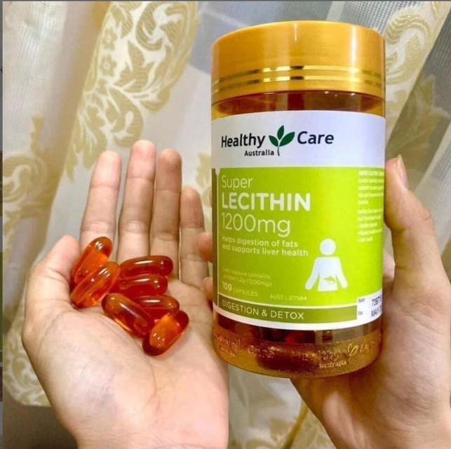 Mầm Đậu N&agrave;nh Healthycare Super Lecithin 1200Mg