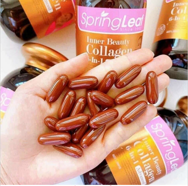 Vi&ecirc;n Uống Collagen Chống L&atilde;o Ho&aacute; Spring Leaf Inner Beauty