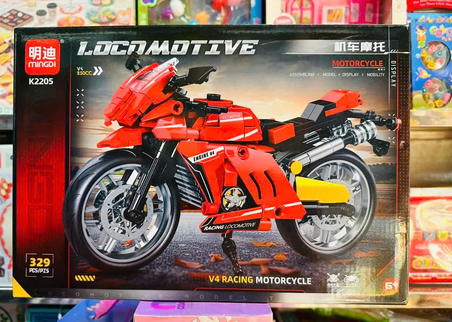 M&ocirc; h&igrave;nh xe Vacomotive V4 Racing Motorcycle
